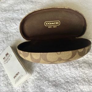 Classic Coach Sunglass Case
